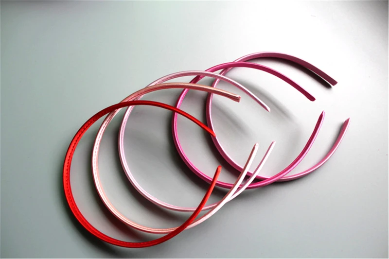 RL-AB09 1 cm Padded Velvet Alice Headbands 5 Pieces
