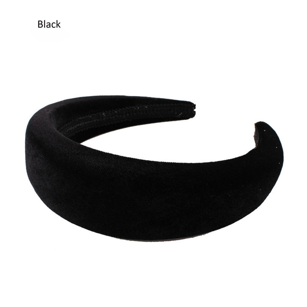 RL-AB06 4 cm Padded Velvet Alice Headbands One Piece