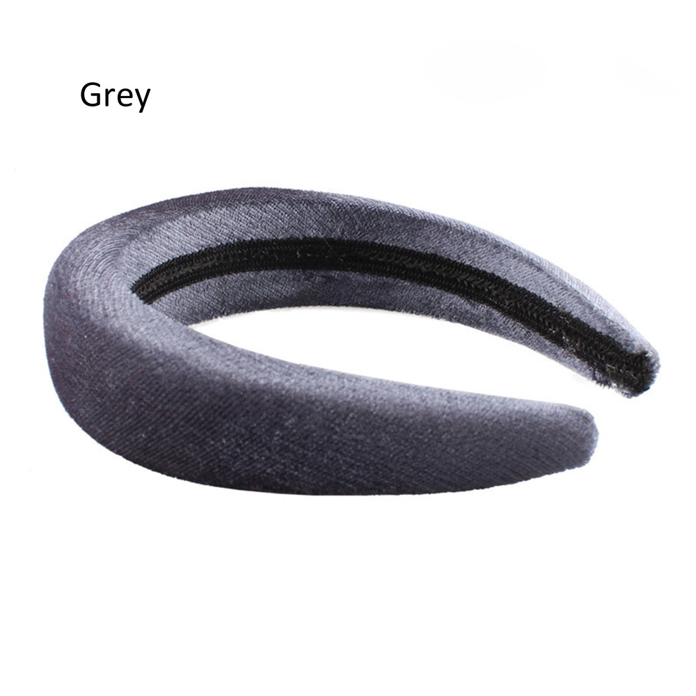 RL-AB06 4 cm Padded Velvet Alice Headbands One Piece