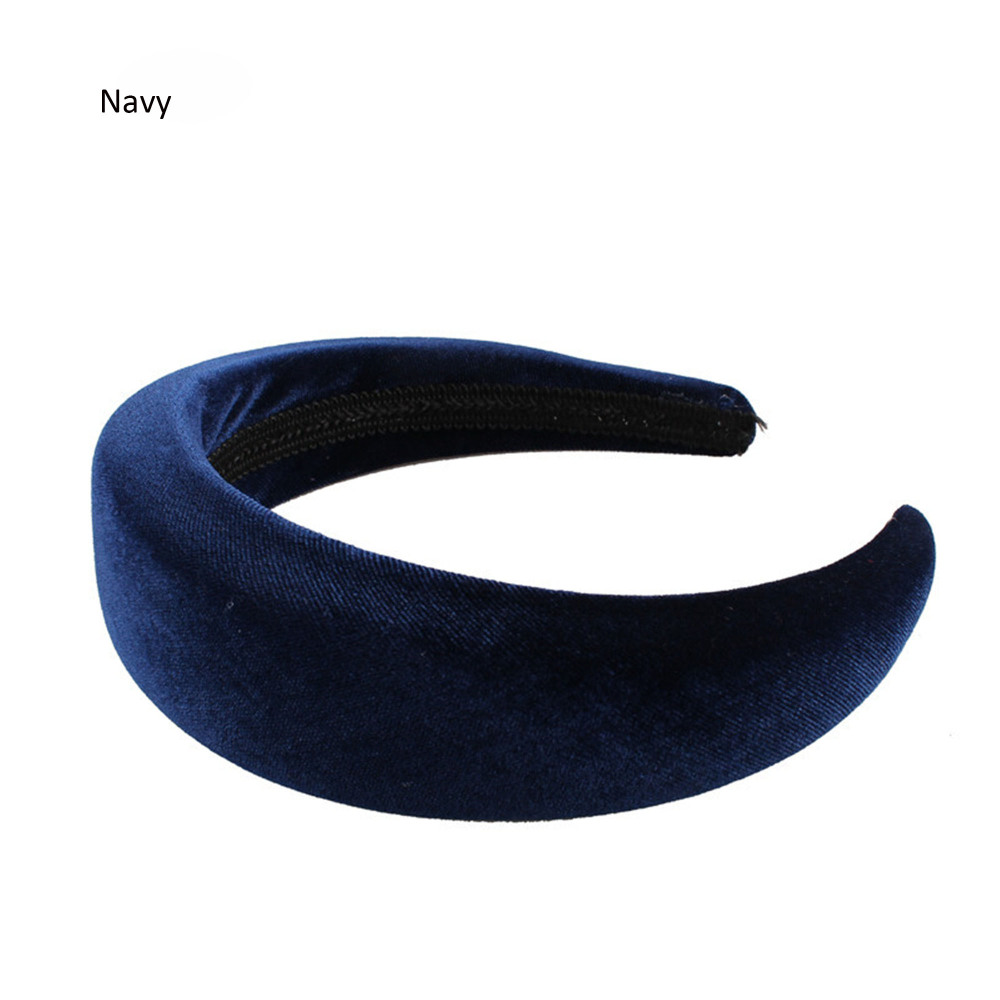 RL-AB06 4 cm Padded Velvet Alice Headbands One Piece