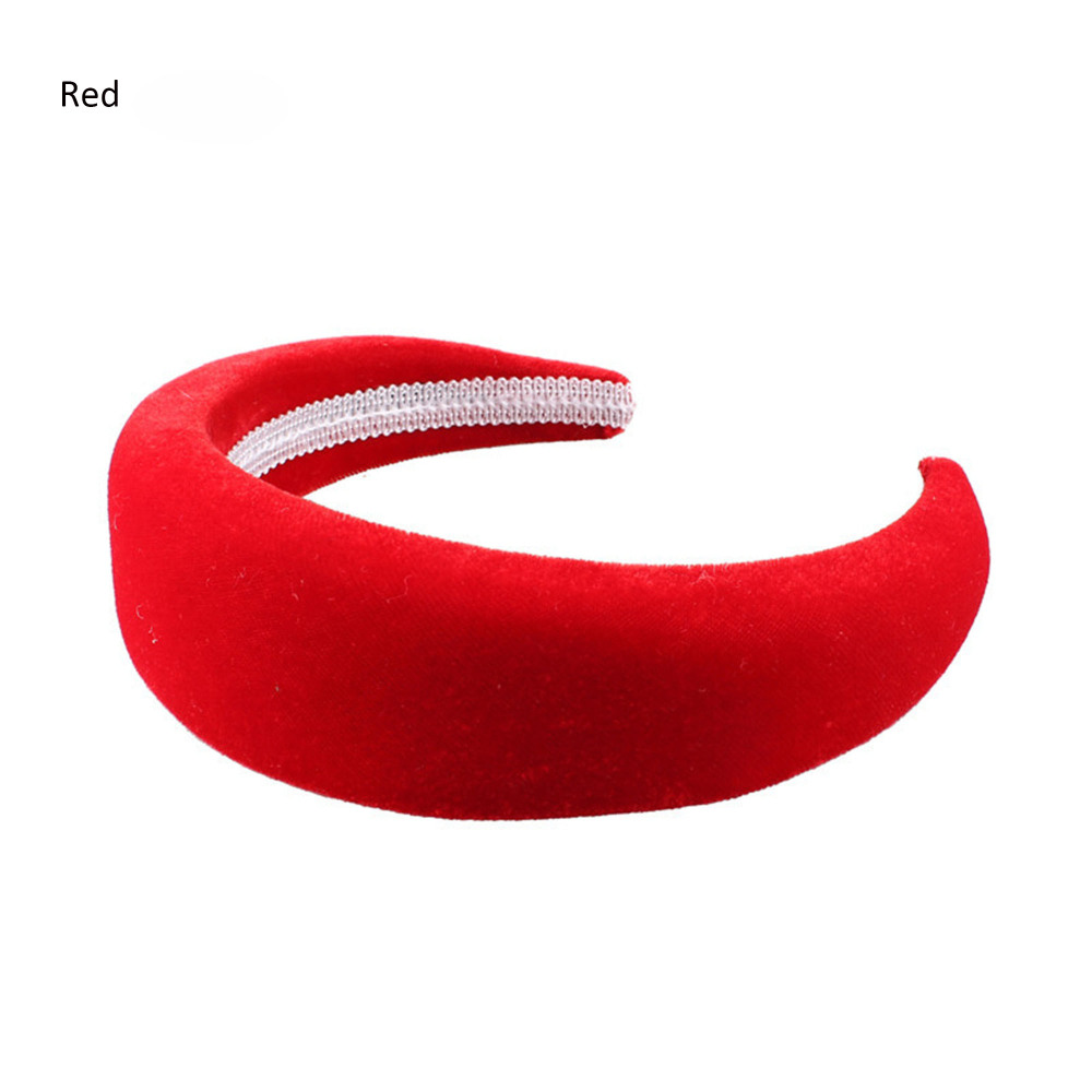 RL-AB06 4 cm Padded Velvet Alice Headbands One Piece