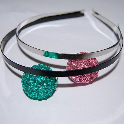 3mm Silver Metal Alice Band