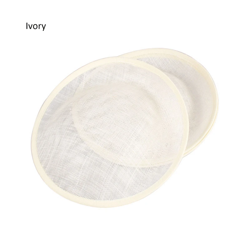 HBM010 Sinamay Hat Base for Fascinator Millinery 9.8"
