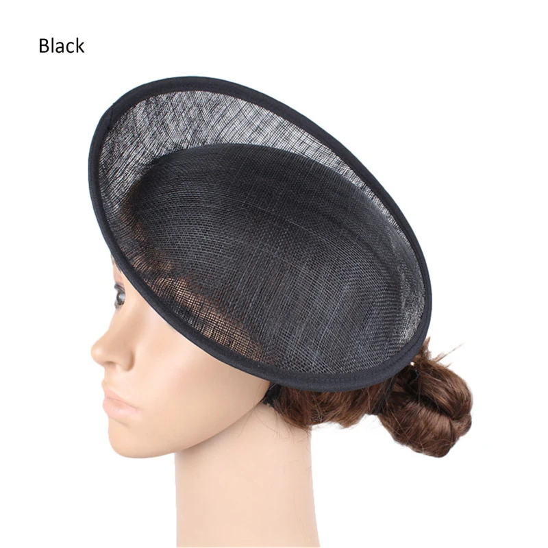 HBM010 Sinamay Hat Base for Fascinator Millinery 9.8"
