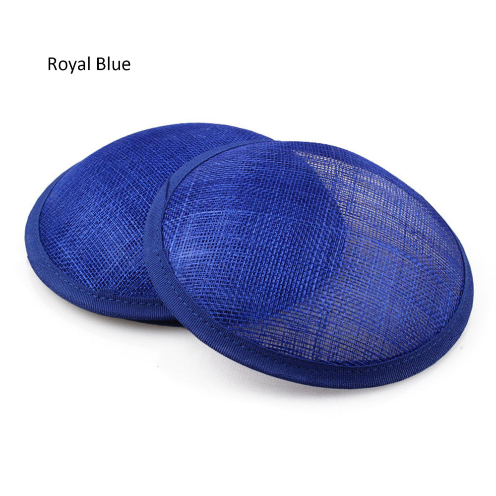 HBM009 Round Sinamay Hat Base for Fascinator Millinery 5.3"