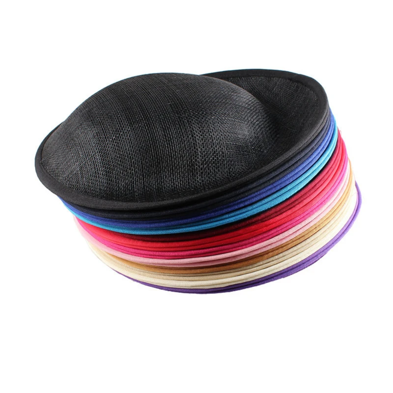 HBM010 Sinamay Hat Base for Fascinator Millinery 9.8"