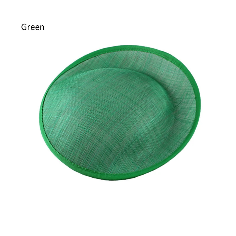 HBM010 Sinamay Hat Base for Fascinator Millinery 9.8"