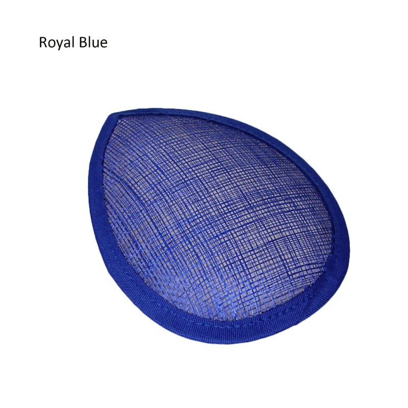 HBM012 Teardrop Sinamay Hat Base for Fascinator Millinery 5.1"