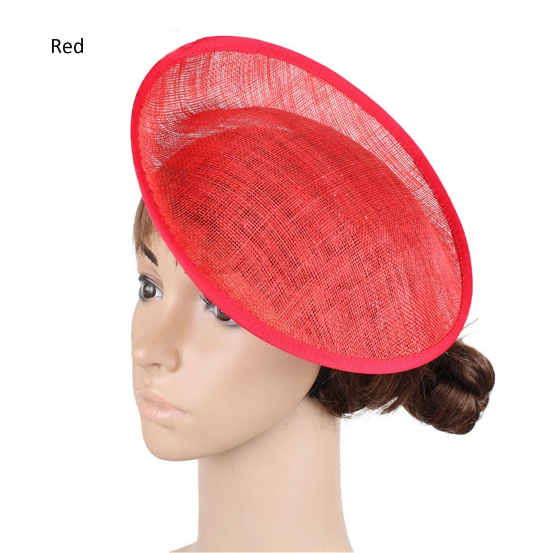 HBM010 Sinamay Hat Base for Fascinator Millinery 9.8"