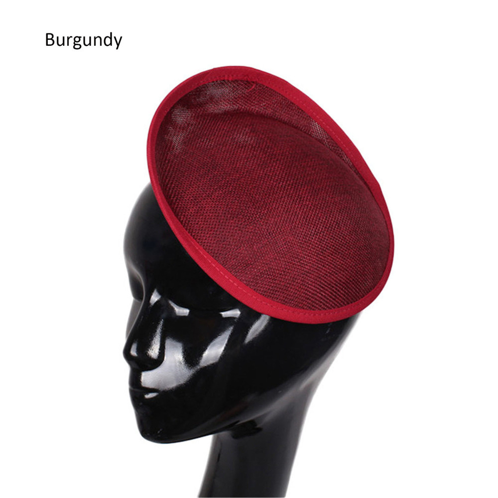 HBM011 Sinamay Hat Base for Fascinator Millinery 7.9"