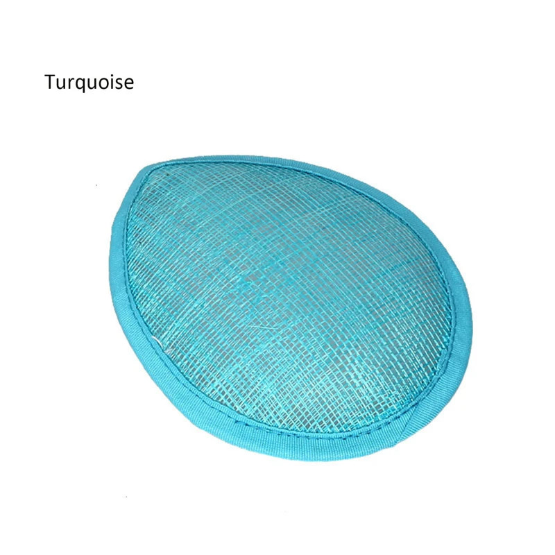 HBM012 Teardrop Sinamay Hat Base for Fascinator Millinery 5.1"