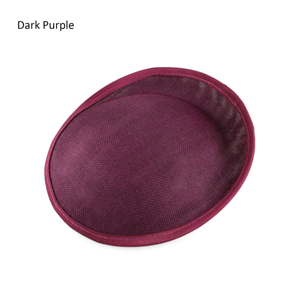 HBM011 Sinamay Hat Base for Fascinator Millinery 7.9"