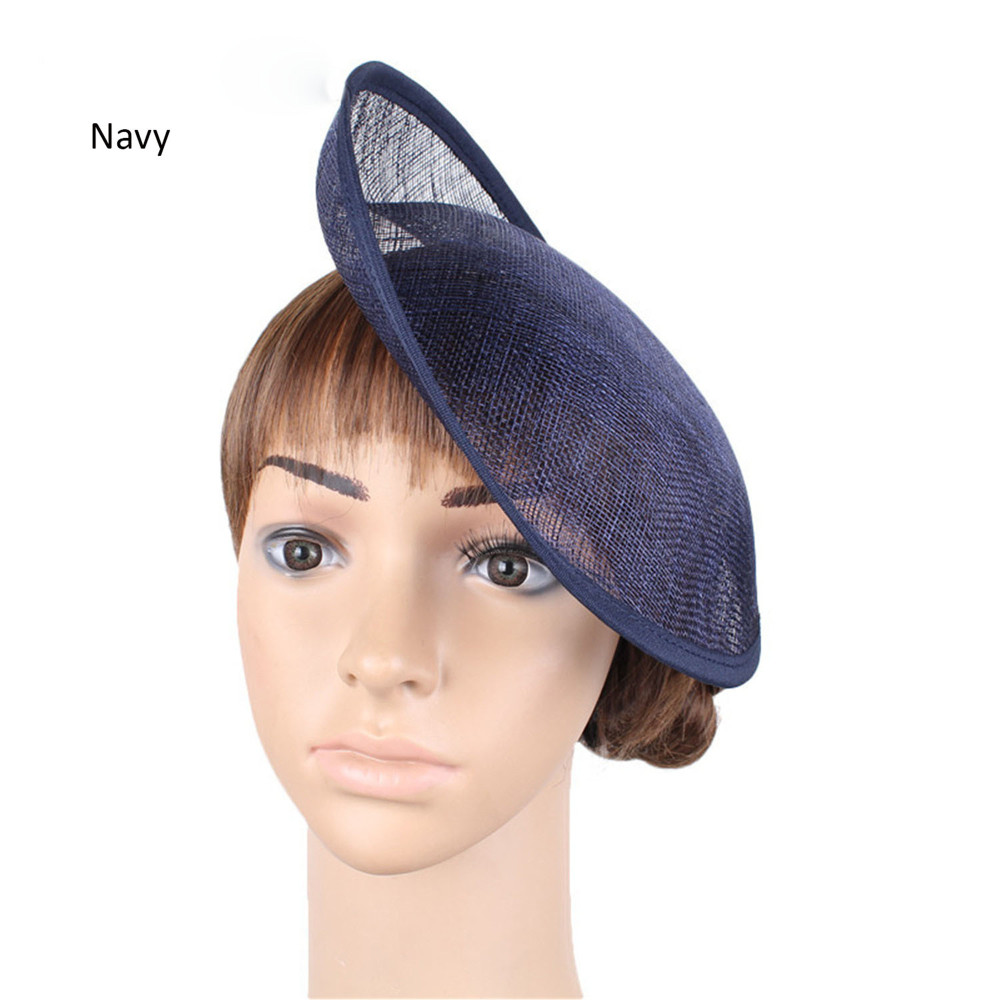 HBM010 Sinamay Hat Base for Fascinator Millinery 9.8"