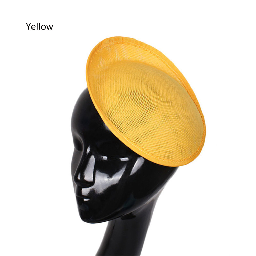 HBM011 Sinamay Hat Base for Fascinator Millinery 7.9"