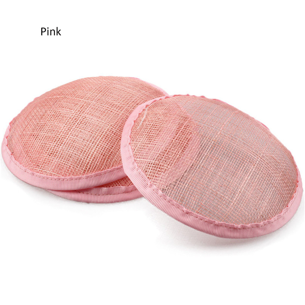 HBM009 Round Sinamay Hat Base for Fascinator Millinery 5.3"