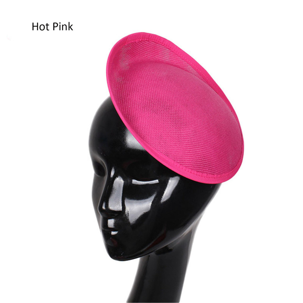HBM011 Sinamay Hat Base for Fascinator Millinery 7.9"