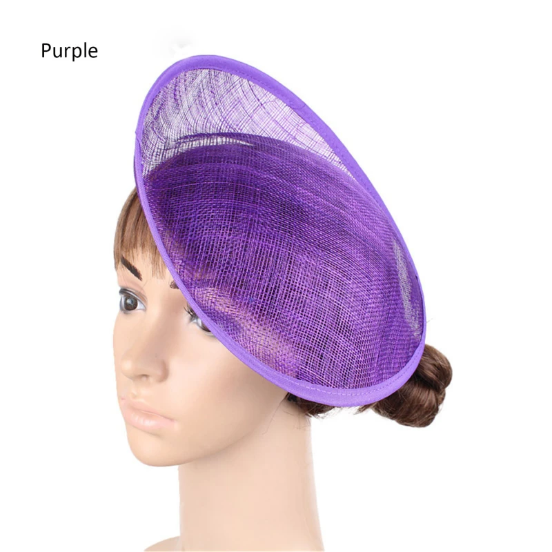 HBM010 Sinamay Hat Base for Fascinator Millinery 9.8"