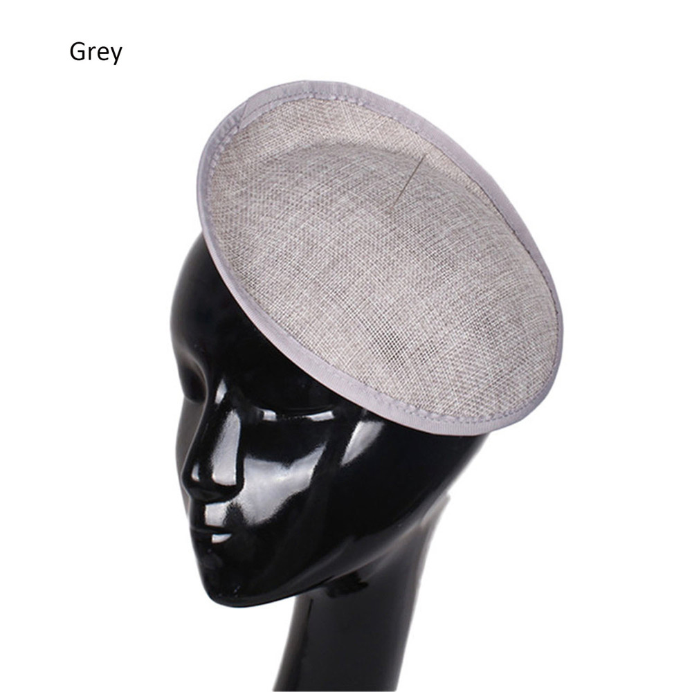 HBM011 Sinamay Hat Base for Fascinator Millinery 7.9"