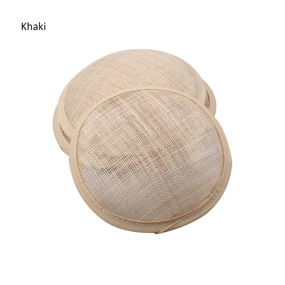 HBM009 Round Sinamay Hat Base for Fascinator Millinery 5.3"