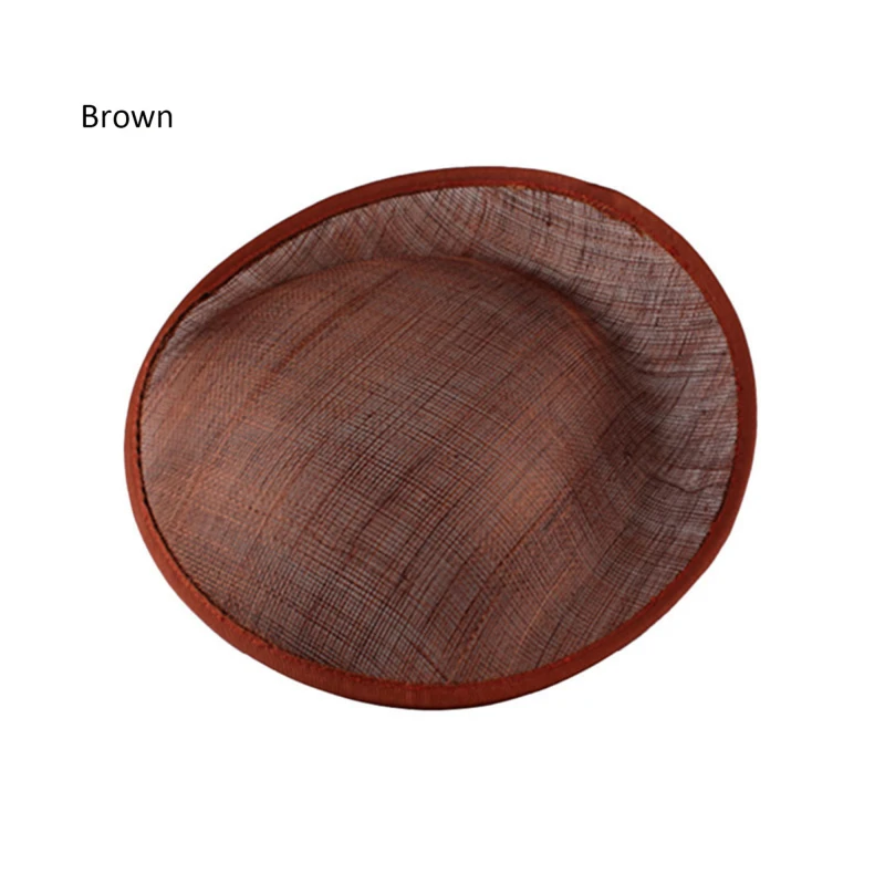 HBM010 Sinamay Hat Base for Fascinator Millinery 9.8"