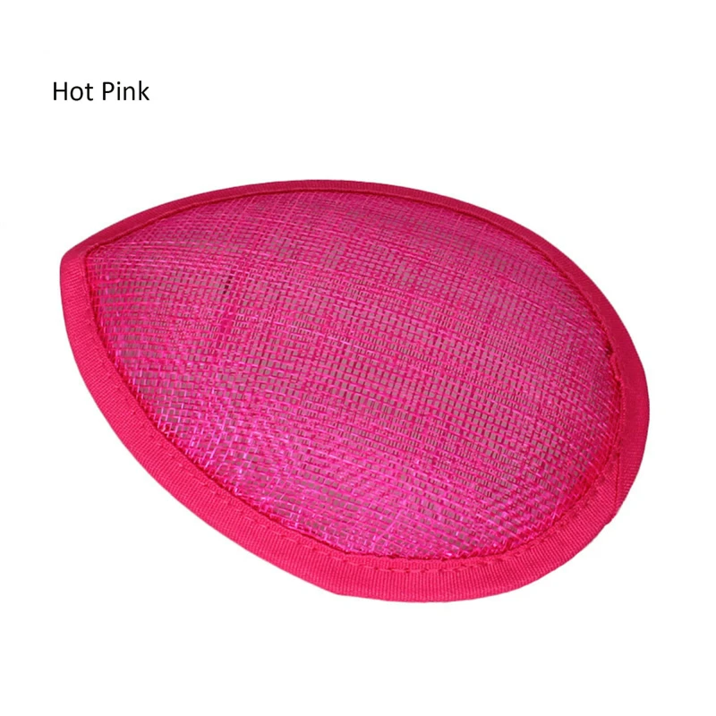 HBM012 Teardrop Sinamay Hat Base for Fascinator Millinery 5.1"