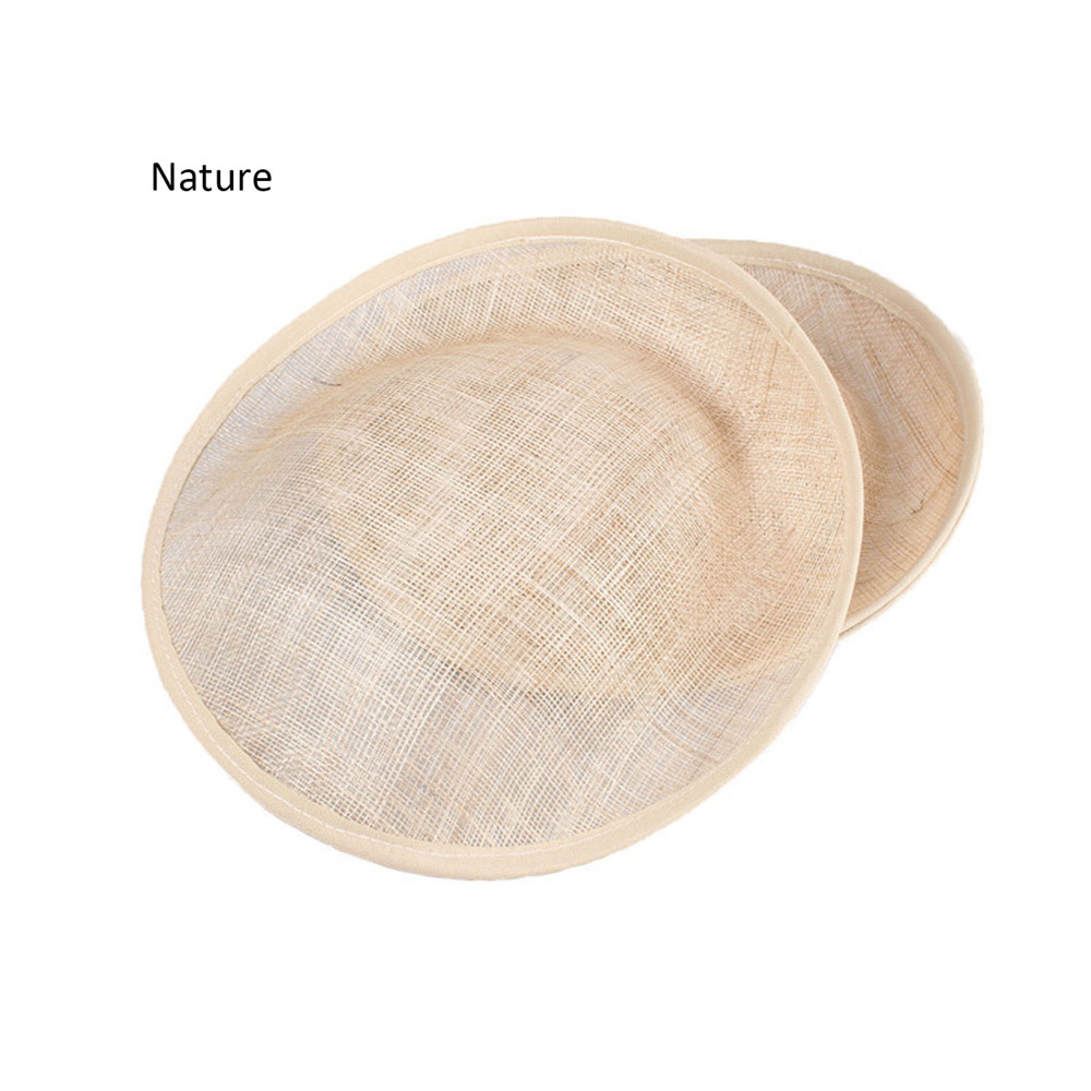 HBM010 Sinamay Hat Base for Fascinator Millinery 9.8"