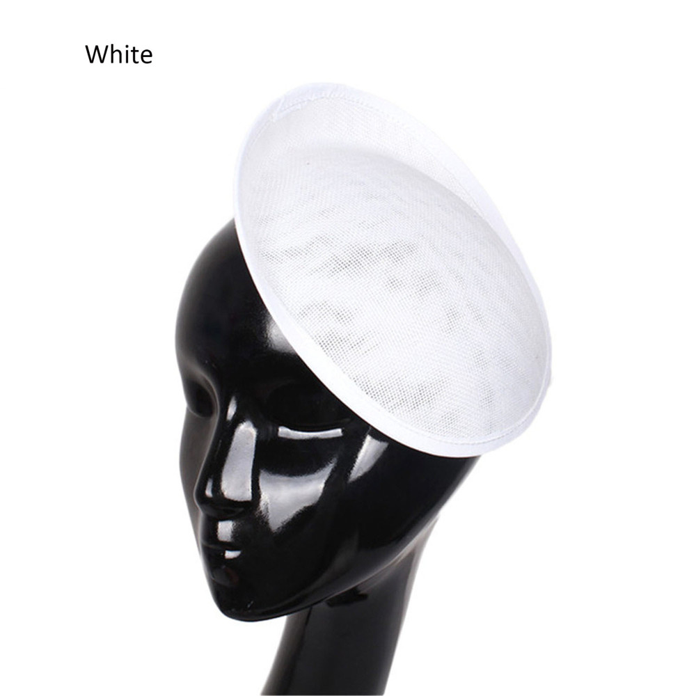 HBM011 Sinamay Hat Base for Fascinator Millinery 7.9"