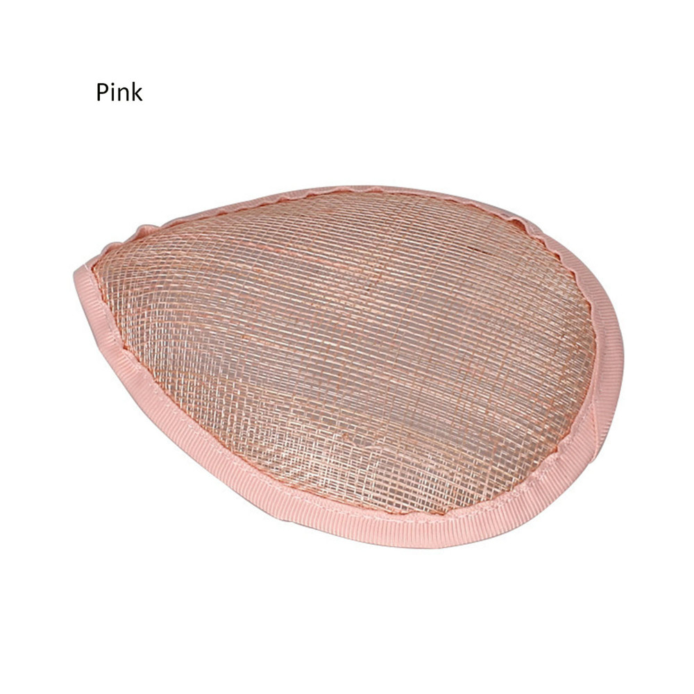 HBM012 Teardrop Sinamay Hat Base for Fascinator Millinery 5.1"