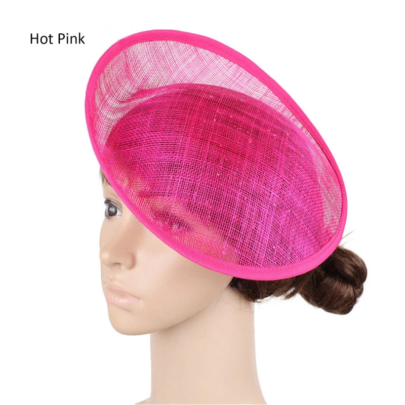 HBM010 Sinamay Hat Base for Fascinator Millinery 9.8"