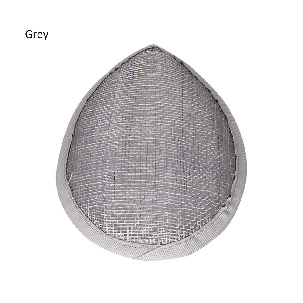 HBM012 Teardrop Sinamay Hat Base for Fascinator Millinery 5.1"