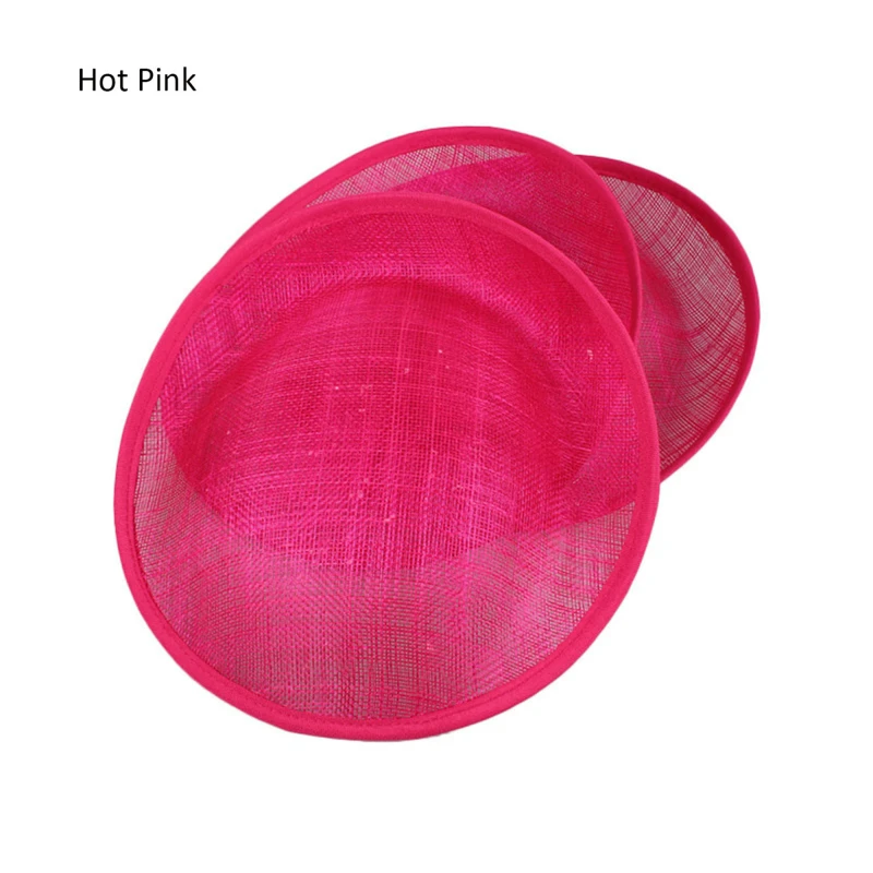 HBM010 Sinamay Hat Base for Fascinator Millinery 9.8"