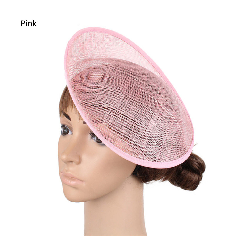 HBM010 Sinamay Hat Base for Fascinator Millinery 9.8"