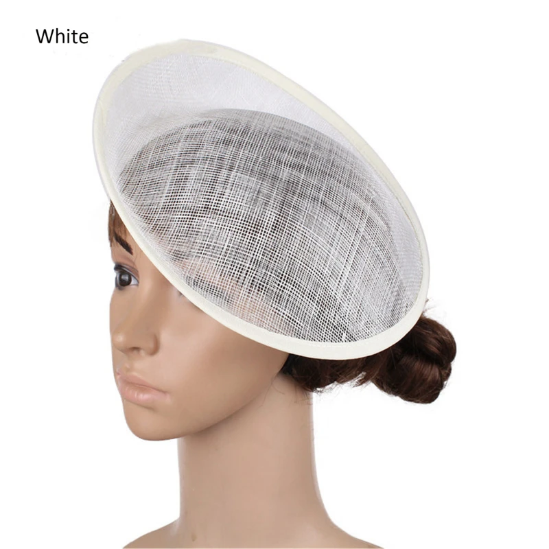 HBM010 Sinamay Hat Base for Fascinator Millinery 9.8"