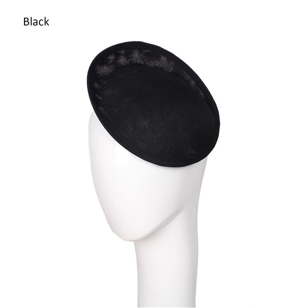 HBM011 Sinamay Hat Base for Fascinator Millinery 7.9"