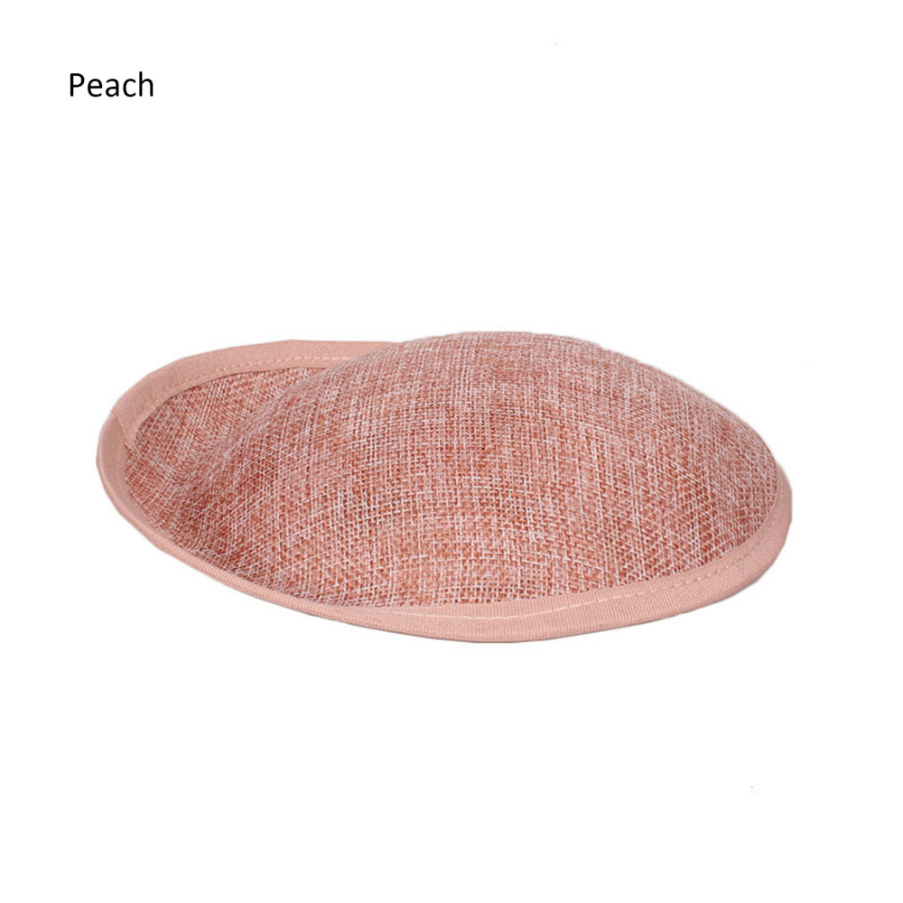 HBM011 Sinamay Hat Base for Fascinator Millinery 7.9"