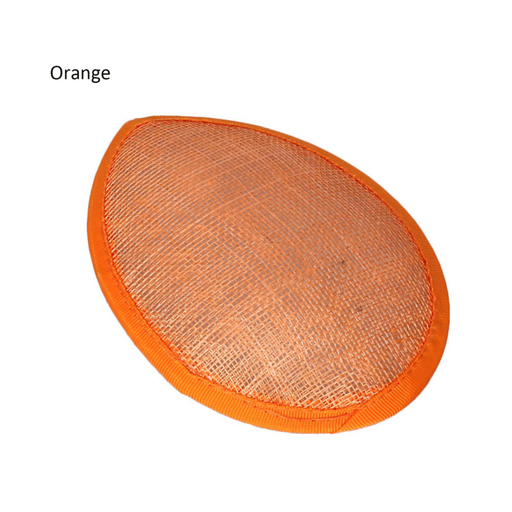HBM012 Teardrop Sinamay Hat Base for Fascinator Millinery 5.1"