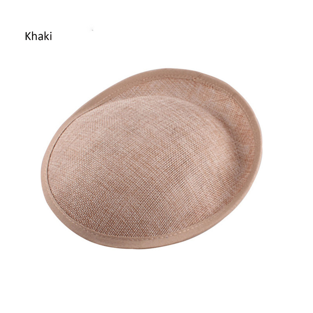 HBM011 Sinamay Hat Base for Fascinator Millinery 7.9"