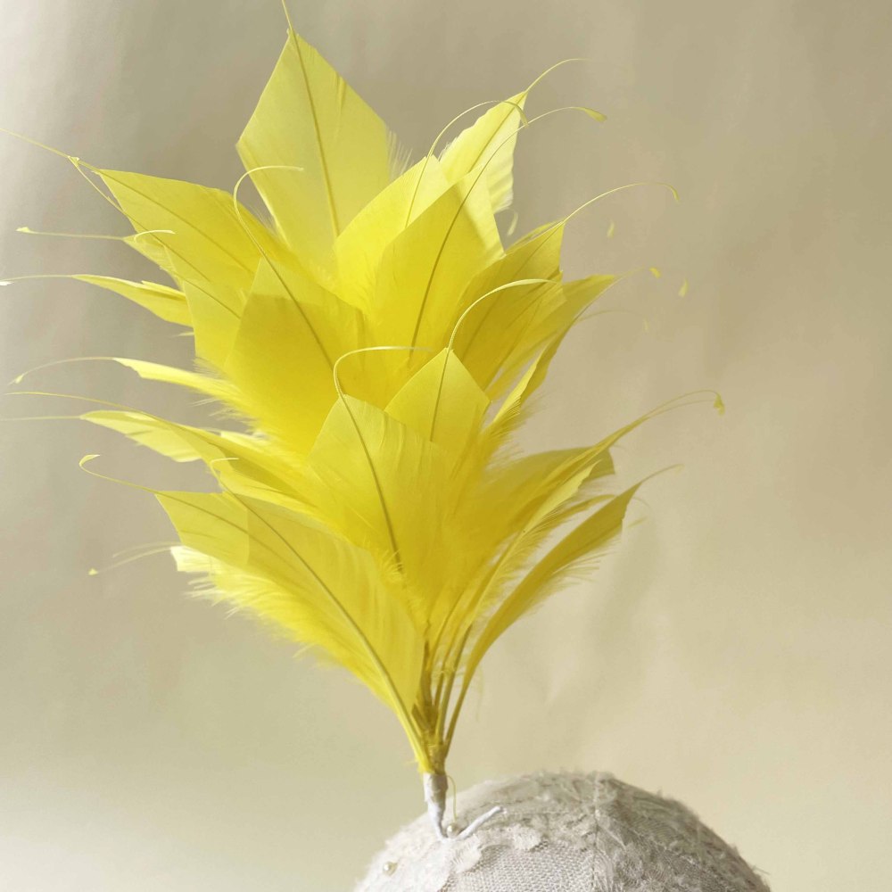 RM1704 Feather Mount Goose Feather Millinery Fascinators Hat Handcraft Headress