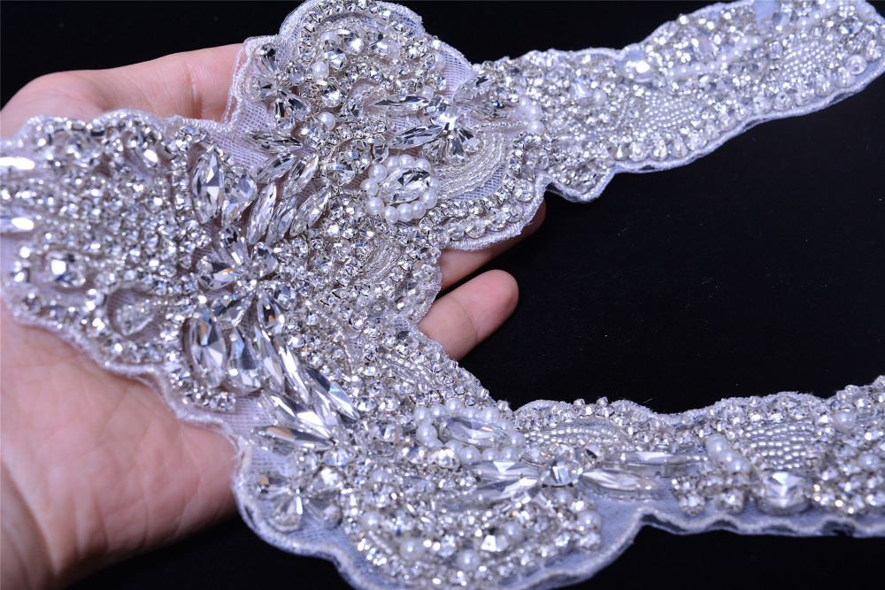 SM150 Crystal Diamante  Applique 1 Piece