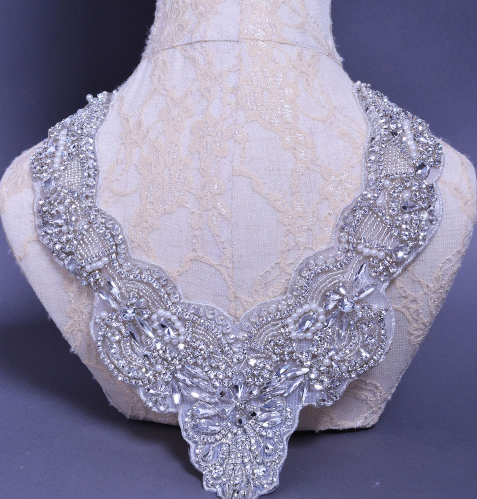 SM150 Crystal Diamante  Applique 1 Piece