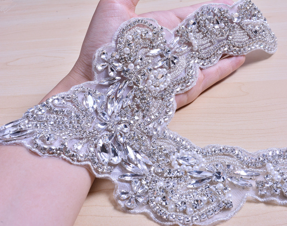 SM150 Crystal Diamante  Applique 1 Piece