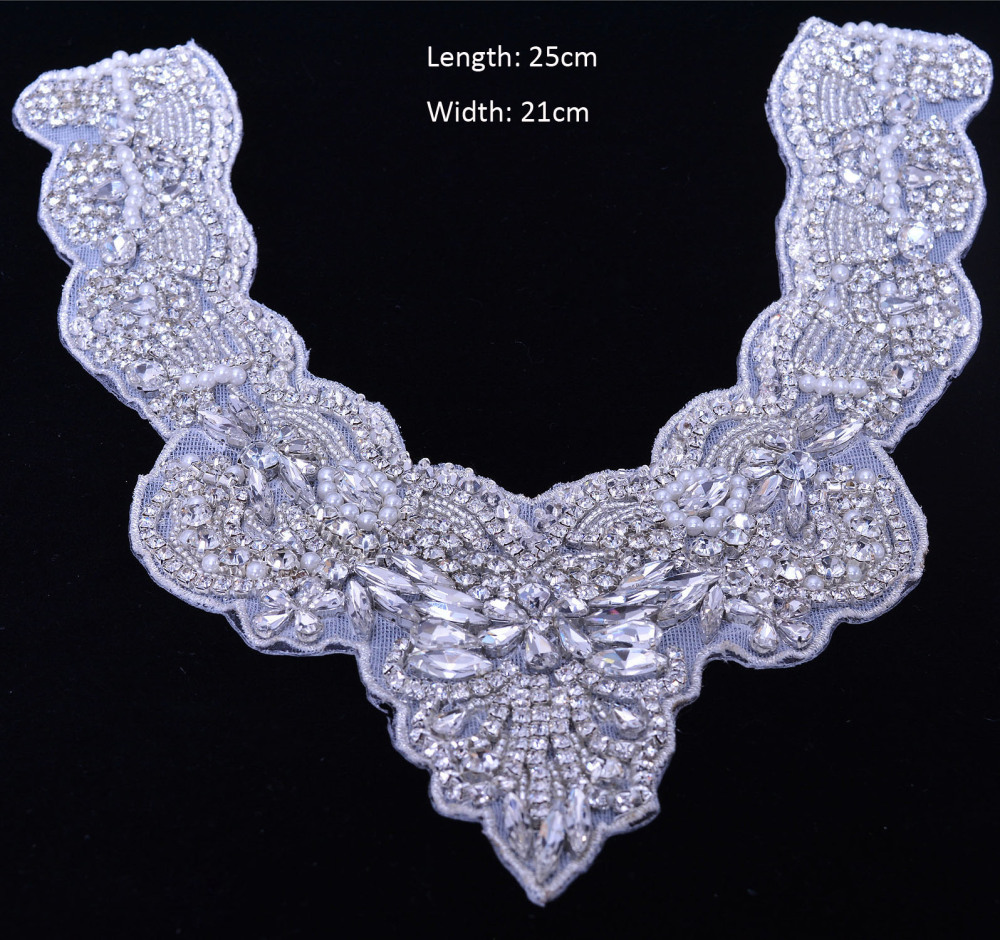 SM150 Crystal Diamante  Applique 1 Piece