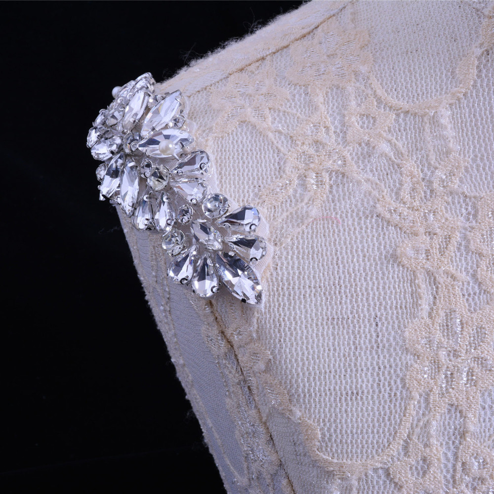 SM158 Crystal Diamante  Rhinestone Applique 1 Piece