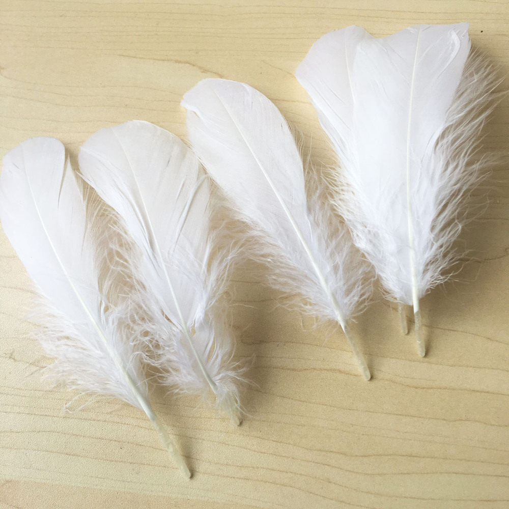 RL-USG Unstripped Goose Feather 4/6 25pcs/Packet