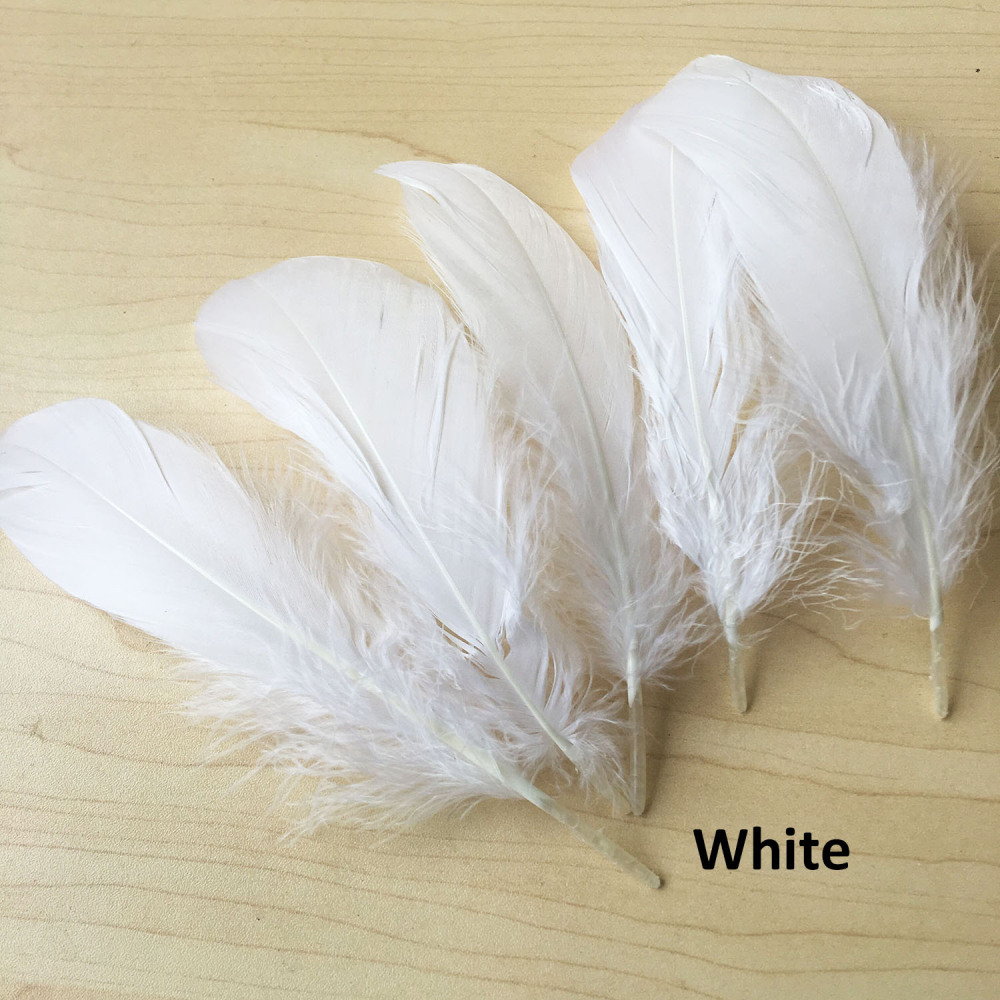 RL-USG Unstripped Goose Feather 4/6 25pcs/Packet