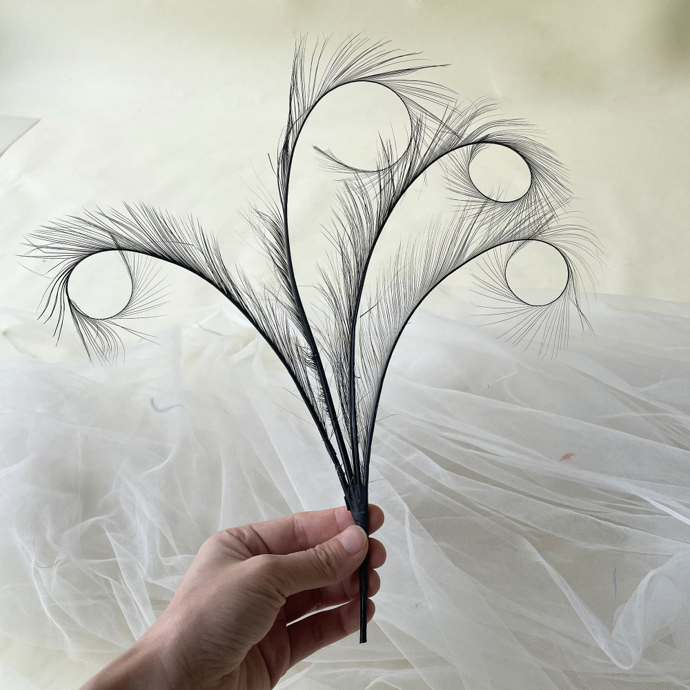 RM301 Feather Mount Feather Millinery Fascinators Hat Handcraft Headress