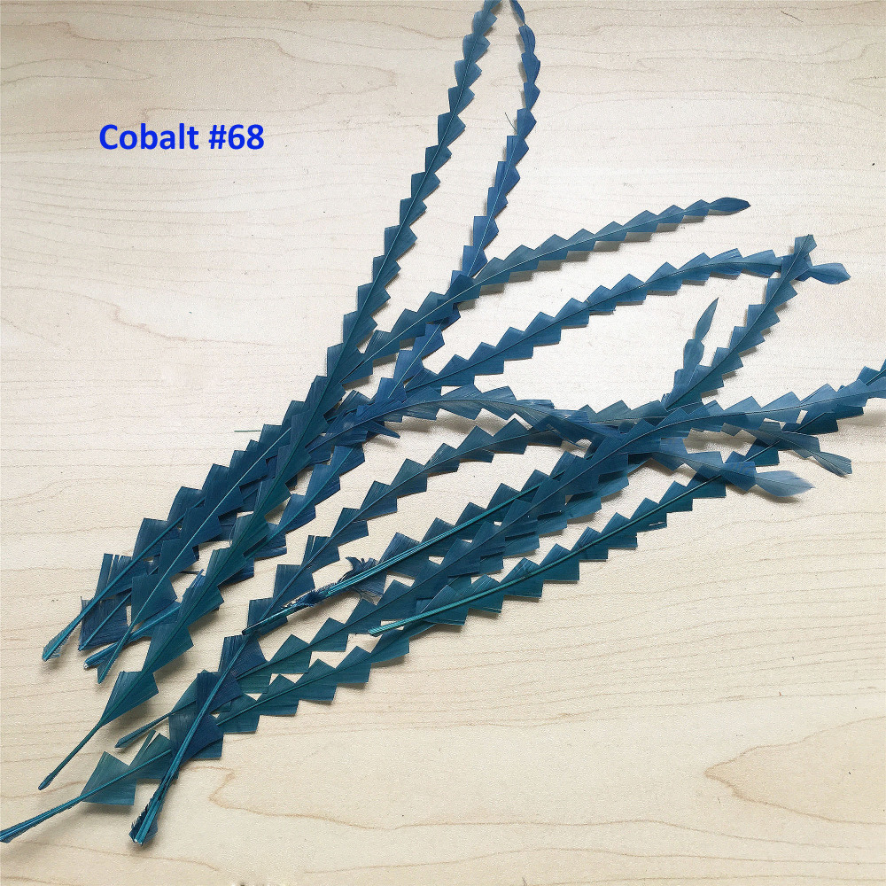 RL-C03CC Chevron Cut Coque Feather 10/12 25pcs/Packet