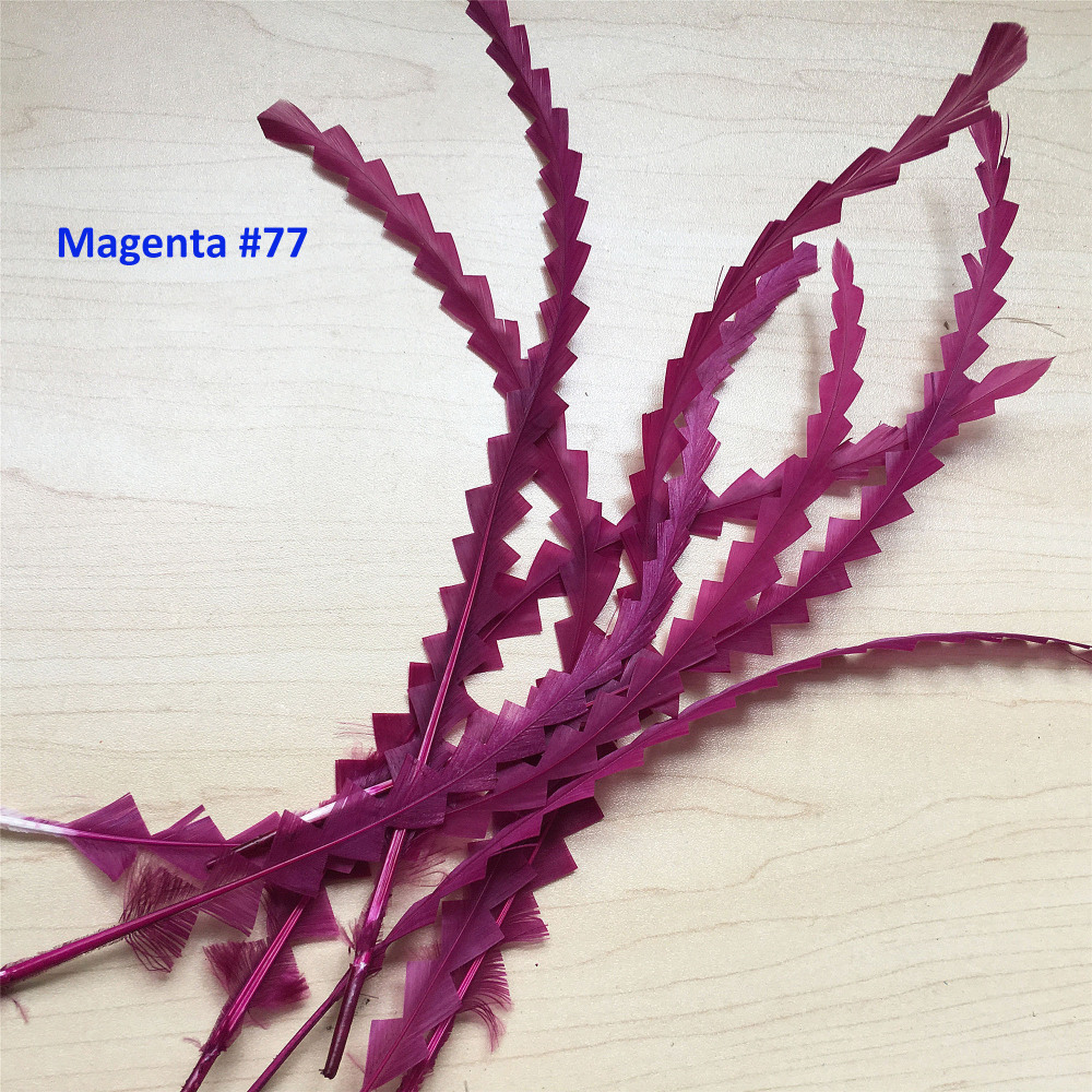 RL-C03CC Chevron Cut Coque Feather 10/12 25pcs/Packet