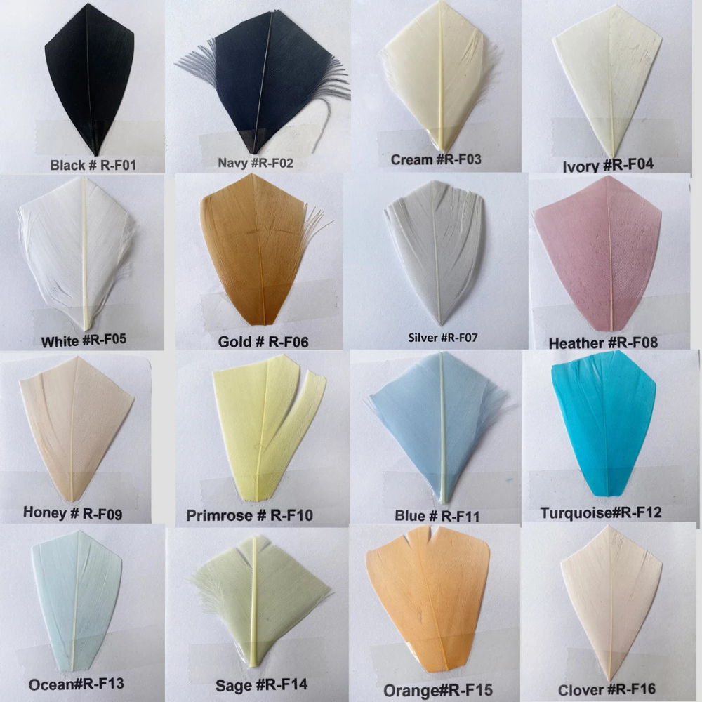 RB046A Feather Flower Millinery Fascinators Hat Handcraft Headress
