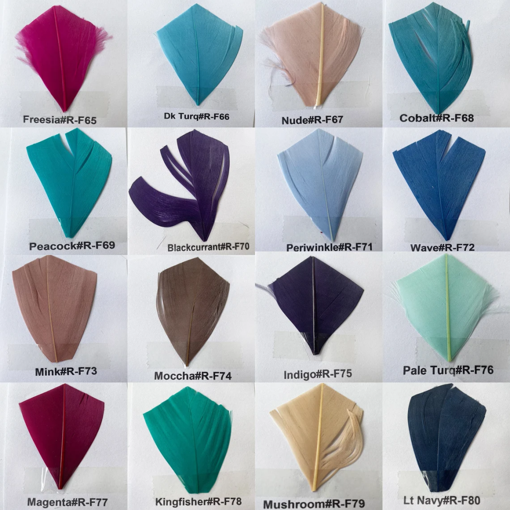 RB049 Feather Flower Millinery Fascinators Hat Handcraft Headress